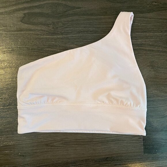 Lululemon Align Asymmetrical Bra - pink (6) - Picture 3 of 4